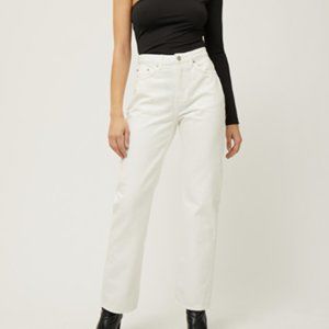 NWOT Weekday High Waist Straight Leg Voyage Jeans